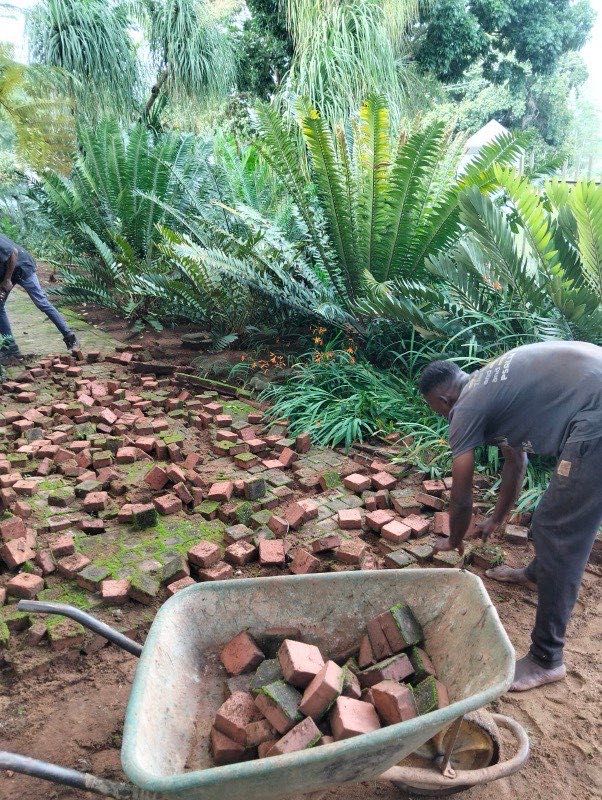 Paving restoration and repair work in Tzaneen